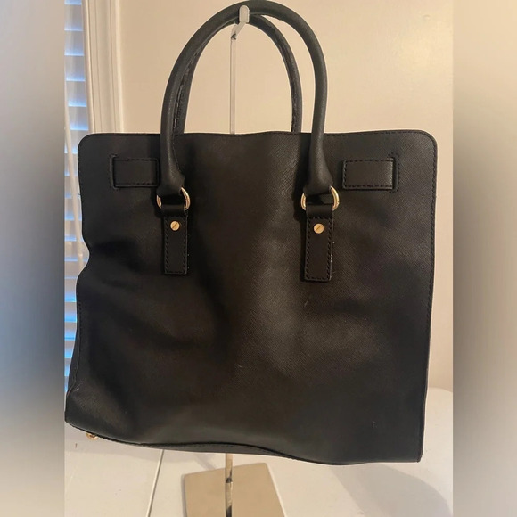 Michael Kors Hamilton Black Large Tote Bag - Picture 6 of 8